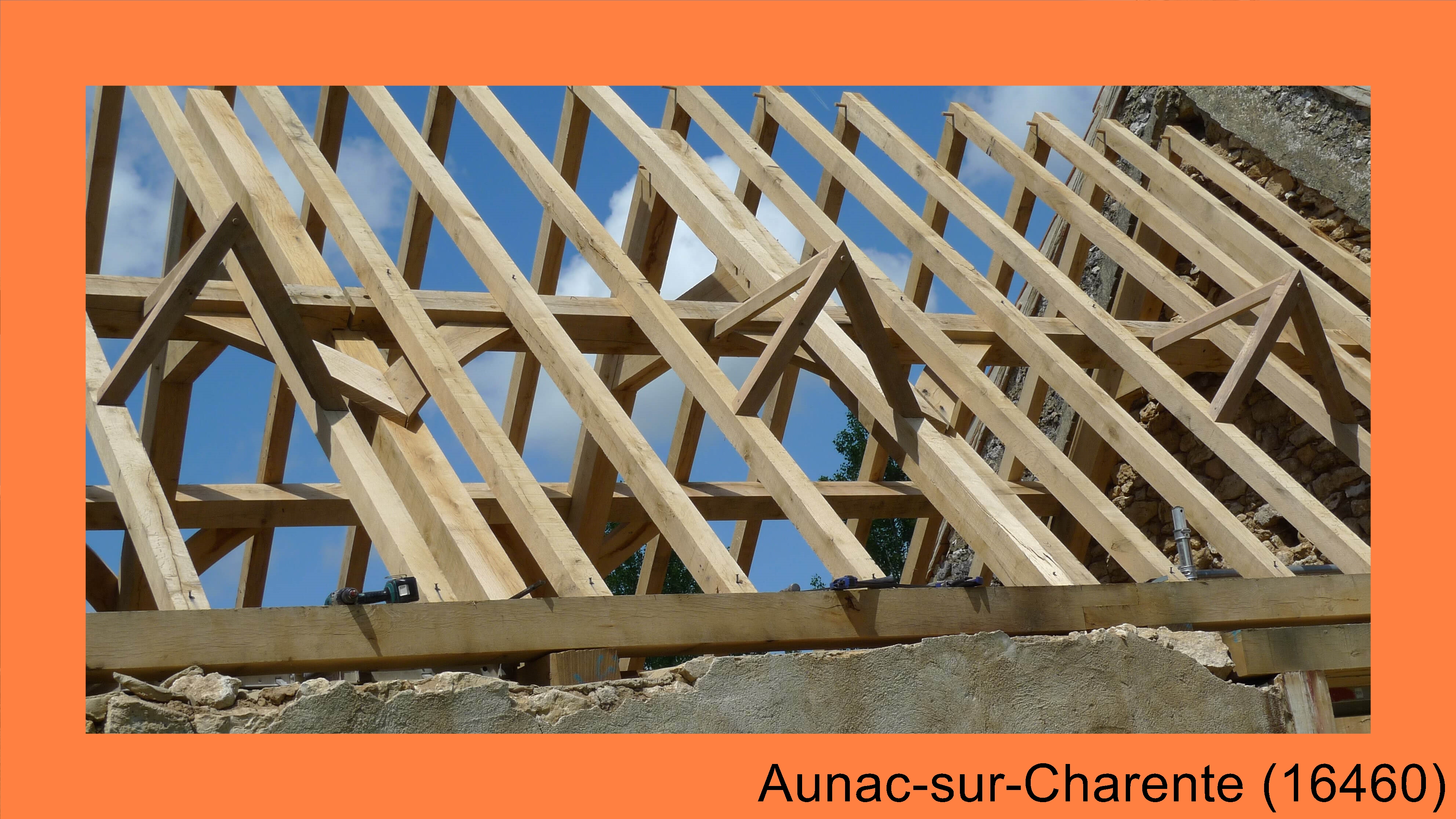 artisan charpente toitureAunac-sur-Charente-16460