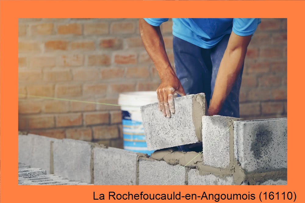 rénovation maçonnerie La Rochefoucauld-en-Angoumois-16110