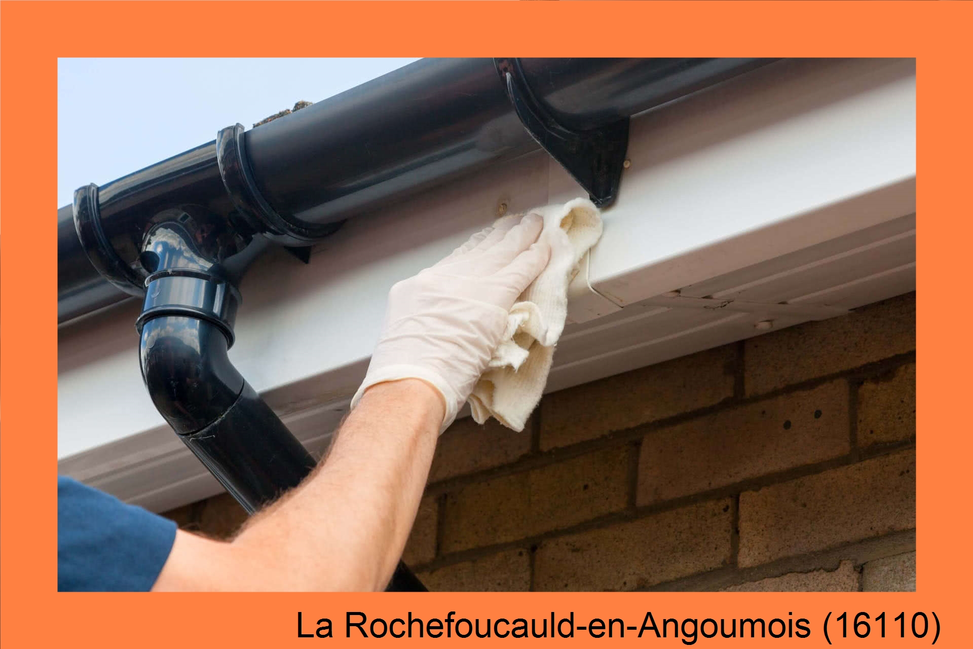 réparation gouttière La Rochefoucauld-en-Angoumois-16110