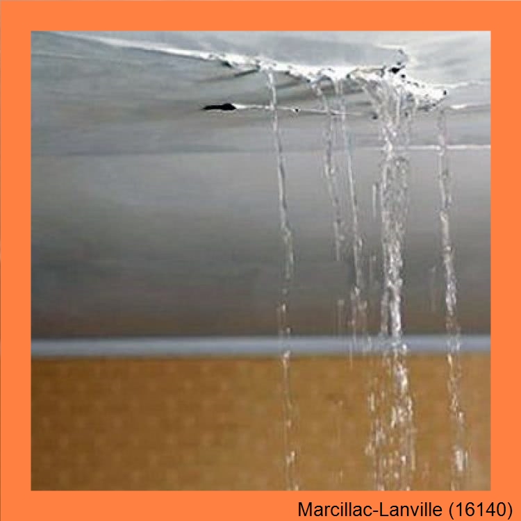 fuite toitureMarcillac-Lanville-16140